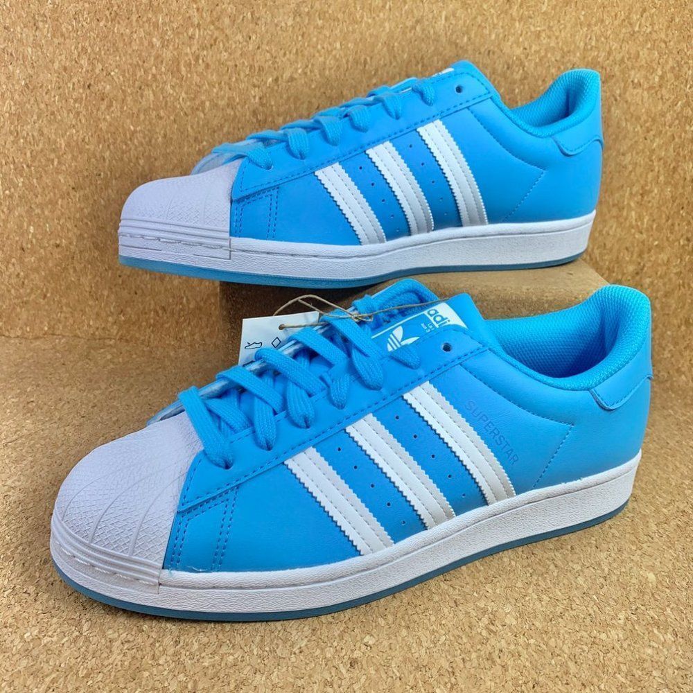 Adidas Men's Originals Superstar Sky Rush UNC Blue Shoes Size 12 NWOB